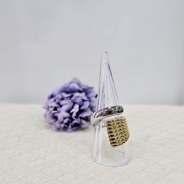 2-Tone Textured Ring