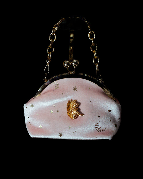 Angel Velvet Handbag
