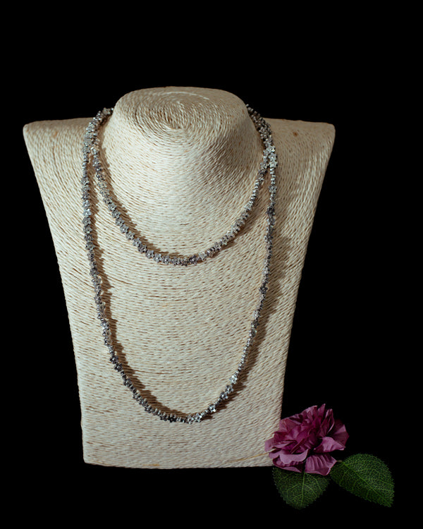 Long Star Beaded Necklace