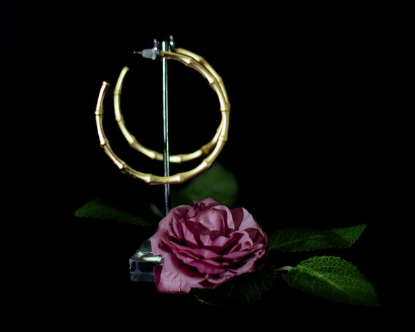Bamboo Turkish Hoops