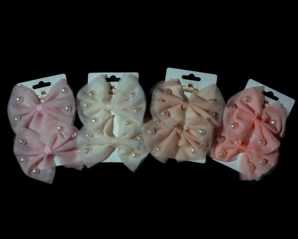 Tulle Bows Hair Accesories