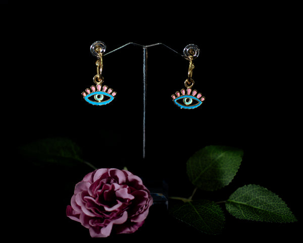Turkish Evil Eye Earrings 2