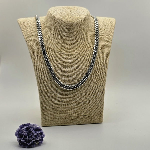 Silver Cuban Link Chain