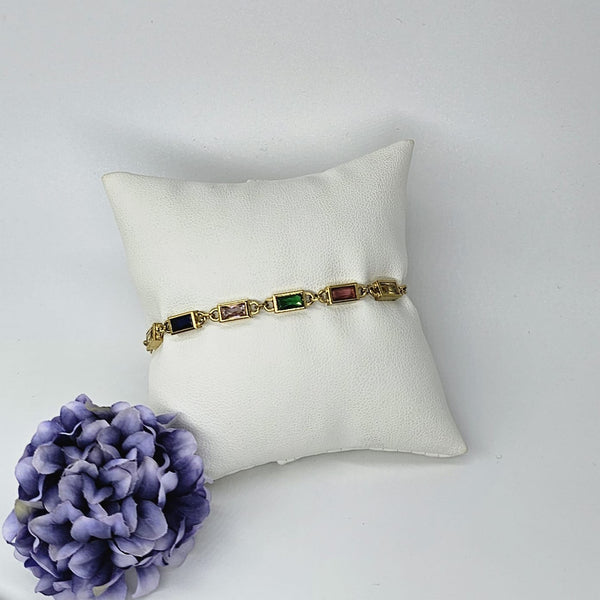 Colorful Gems Bracelet