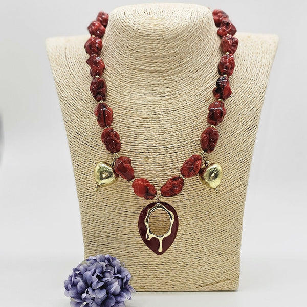 Turkish Red Necklace